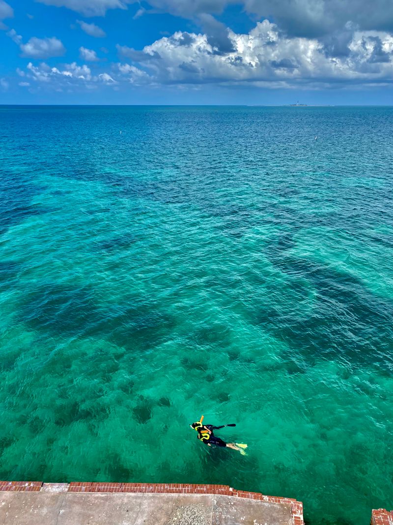 Snorkeling the Moat Wall Gardens