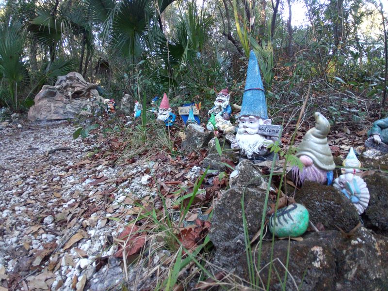 Part of Cassadaga’s Spiritualist Camp Area