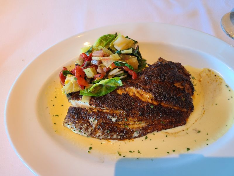 Blackened Snapper With Crisp Edges