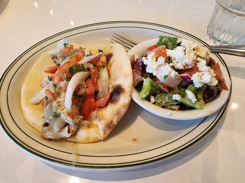 Beef And Lamb Gyro Pita Wrap