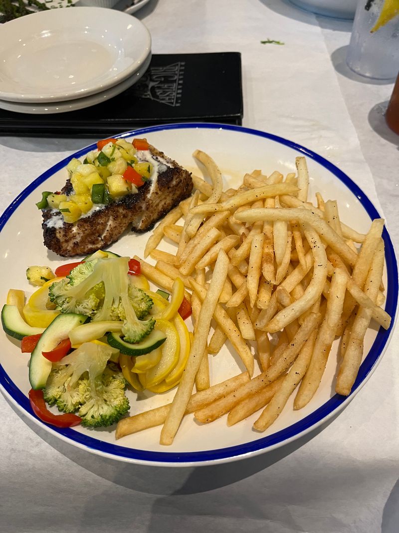 Grilled Salmon with Seasonal Sides