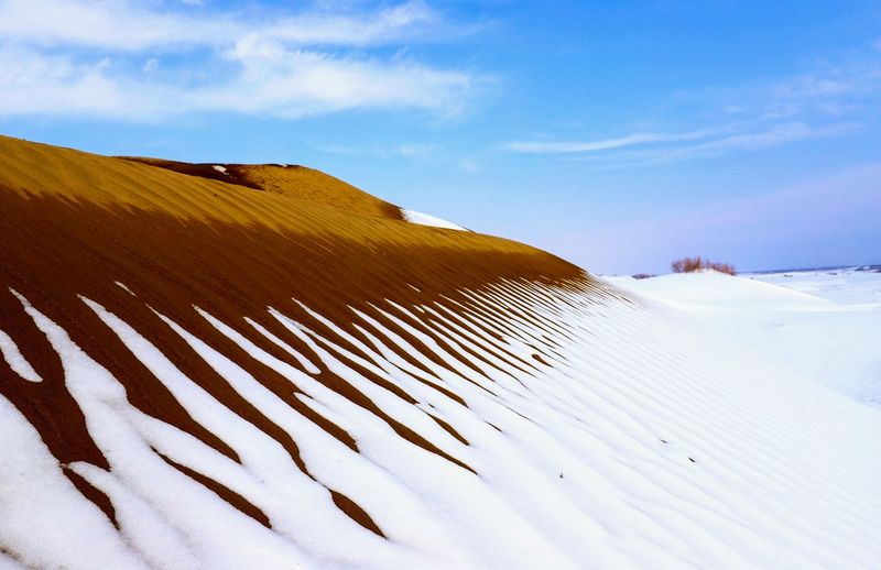 Karakoram Winds After Snowfall