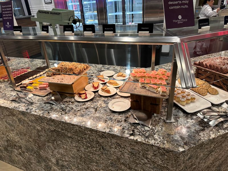 Market Place Buffet (Rampart Casino, Las Vegas): solid value plus add-on drinks