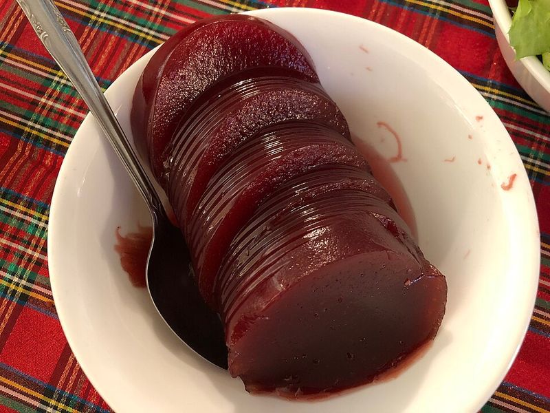 Canned Jellied Cranberry Sauce