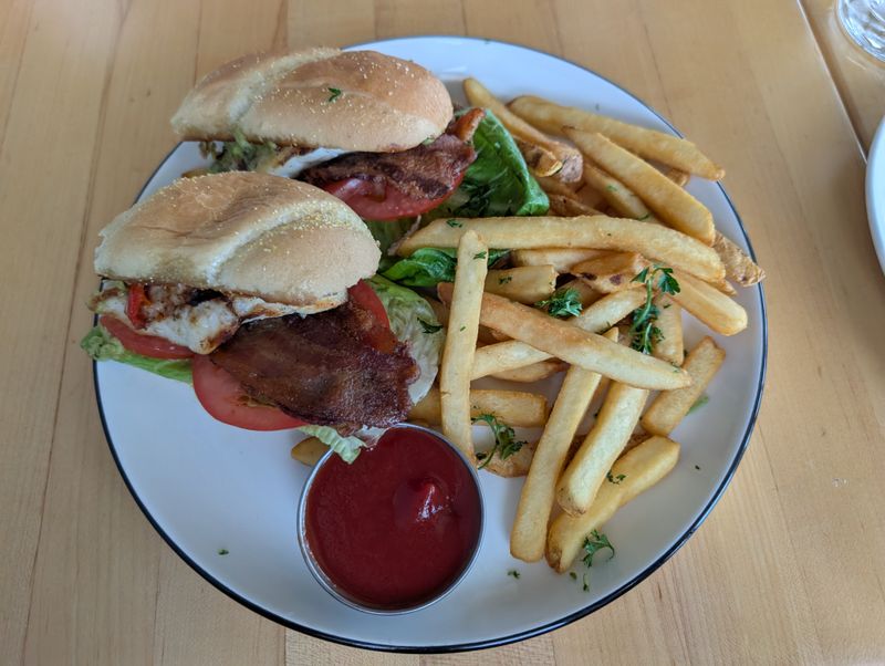 Crab Roll On Toasted Bun