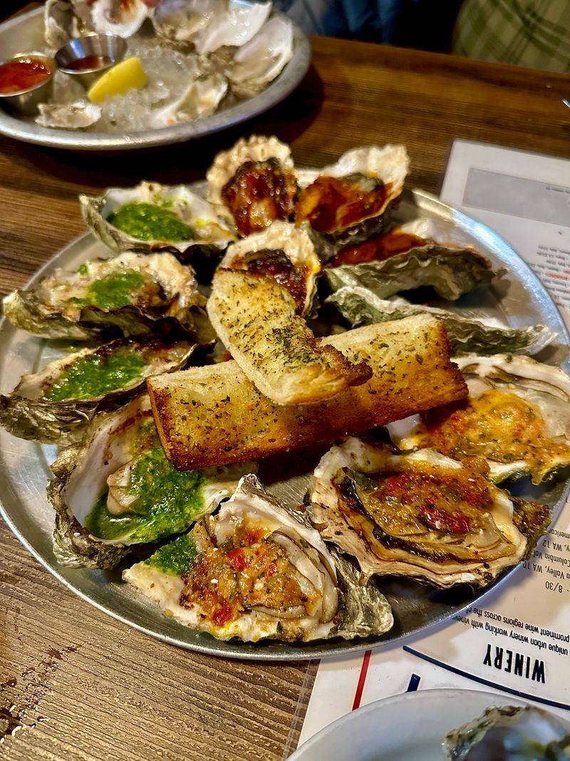 Famous Oysters, Raw and Chargrilled