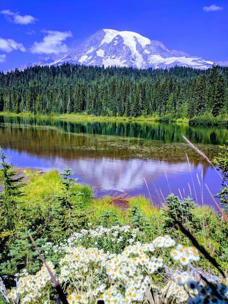 Reflection Lakes Mirror Hour