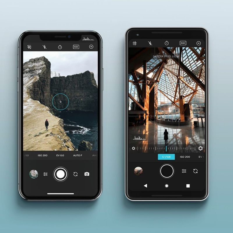 Manual controls & RAW shooting