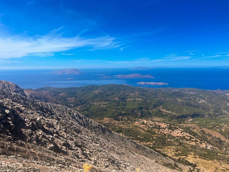 Summit Mount Attavyros (Rhodes' highest peak)