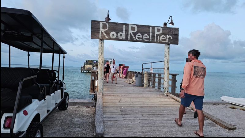 Rod and Reel Pier Charm