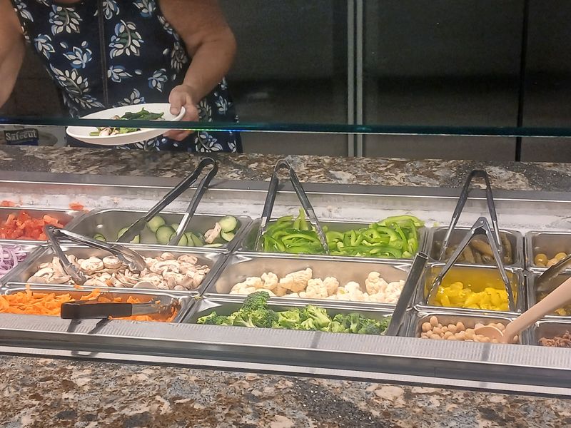 Fresh Vegetables and the Salad Bar