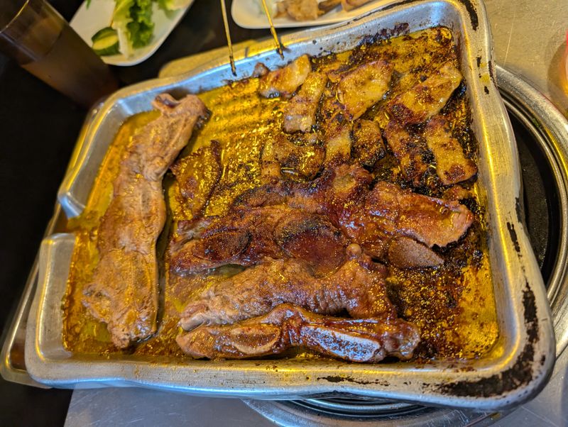 Marinated Short Rib and Shrimp Duo