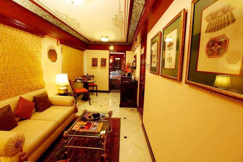 Maharajas' Express Presidential Suite in India
