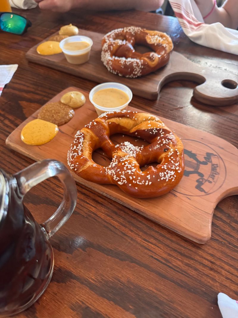 Giant Pretzel With Beer Cheese