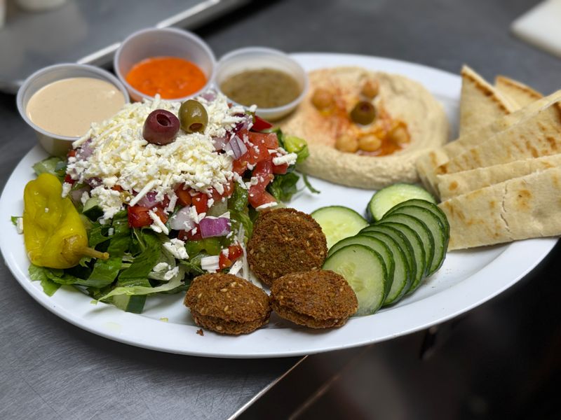 First Bite Falafel and Hummus