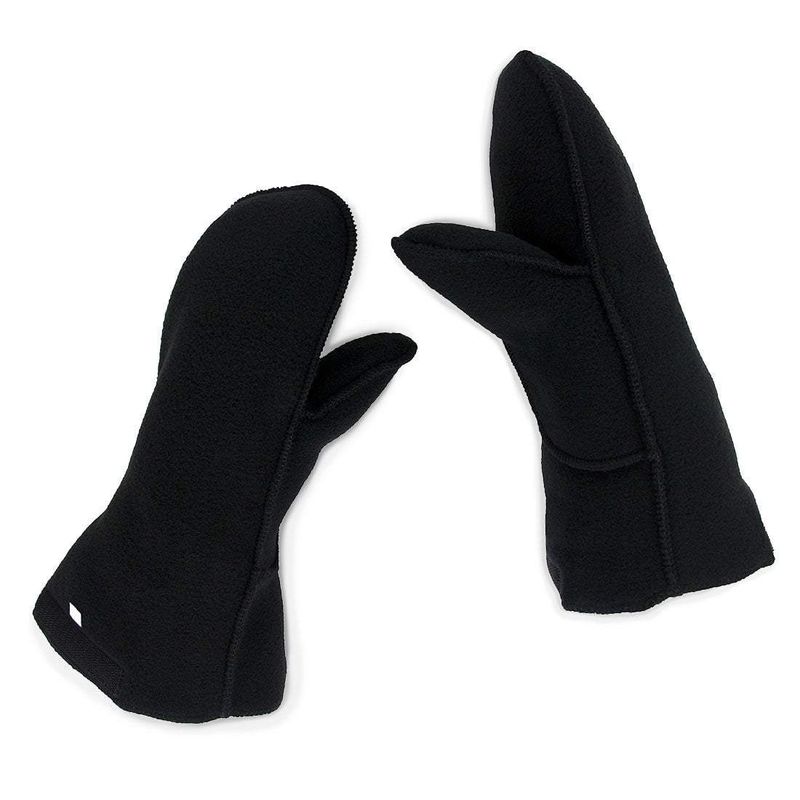 Mittens (or insulated gloves) + a thin liner pair