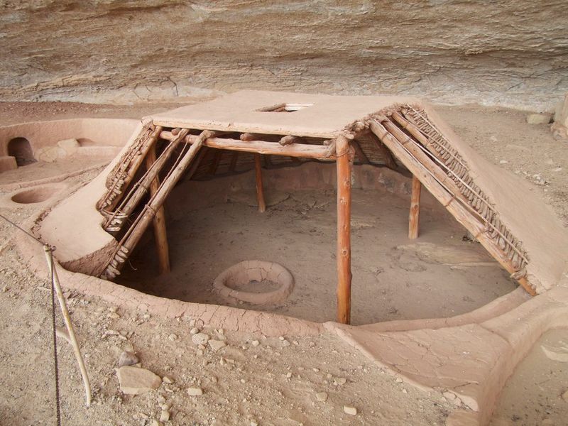 Pit Houses with Passive Airflow (Pacific Northwest & Plateau Tribes)