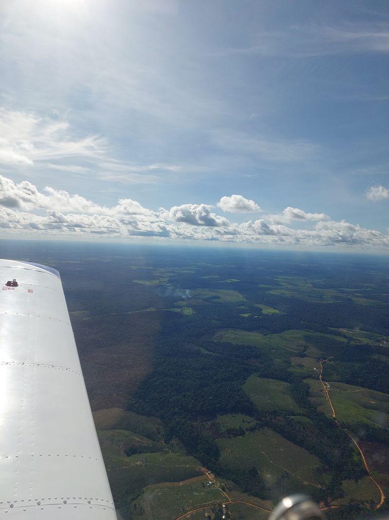 It Rises Sharply From an Otherwise Flat Rainforest Landscape