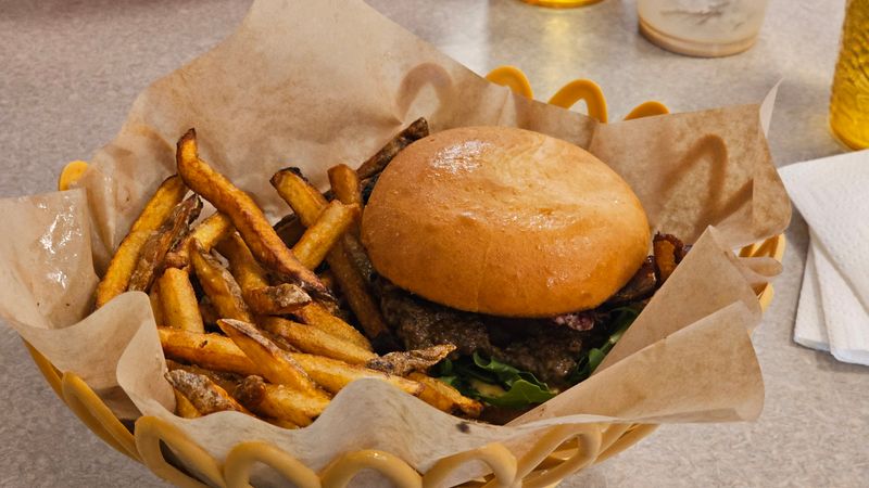 Classic Cheeseburger and Fries