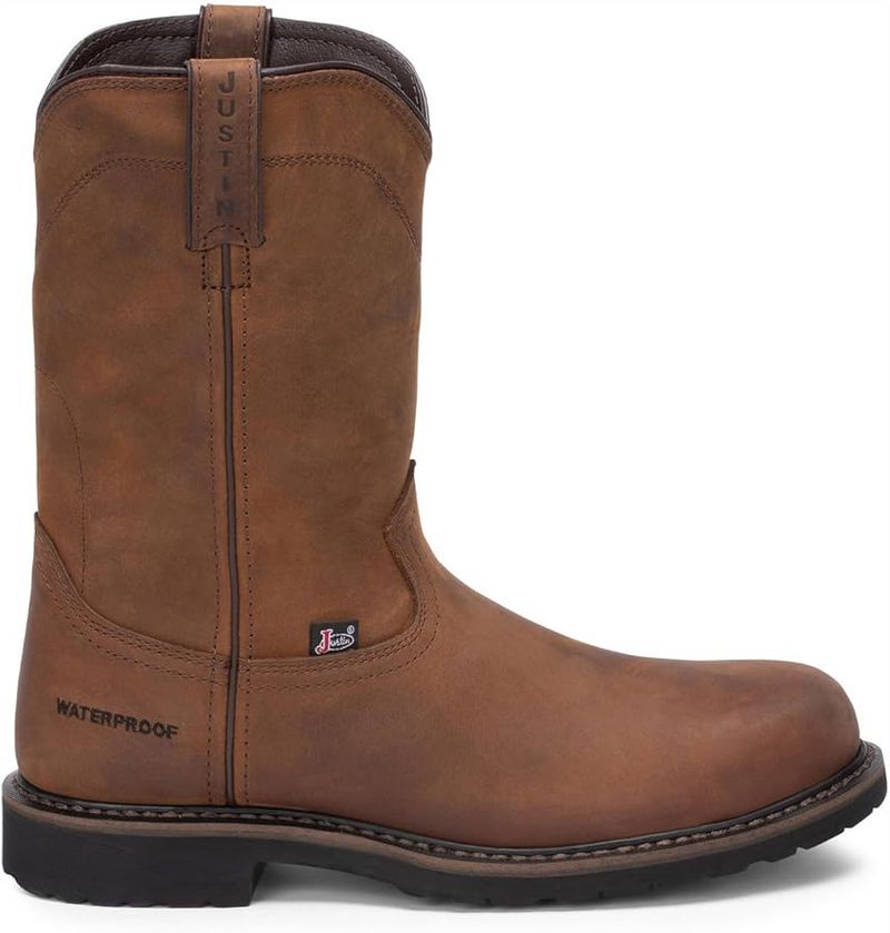 Justin Roper Waterproof Work Boot