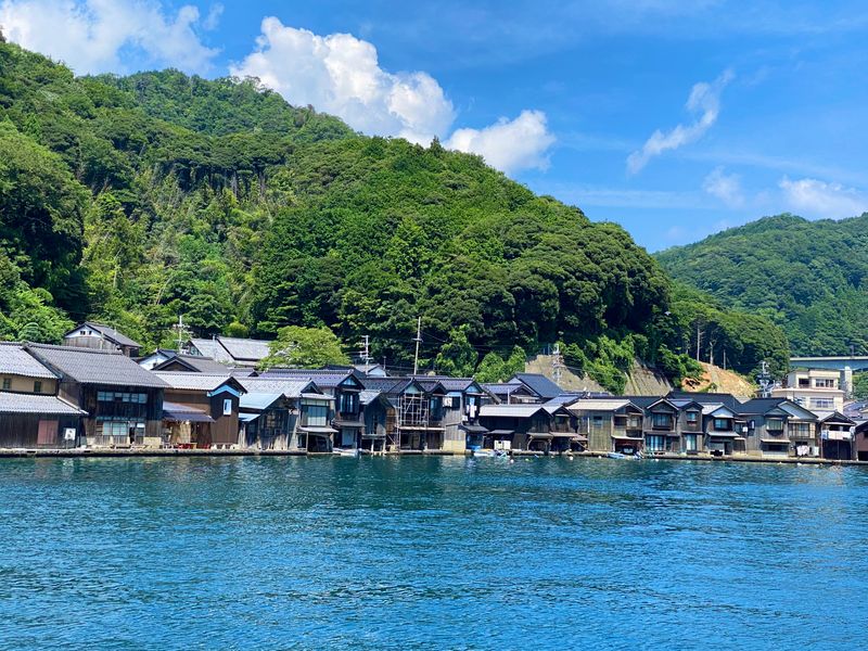 Ine Bay — Boat Houses on the Sea