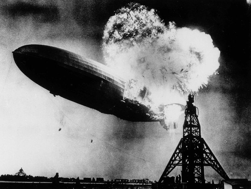 The Hindenburg Used Hydrogen Instead of Helium