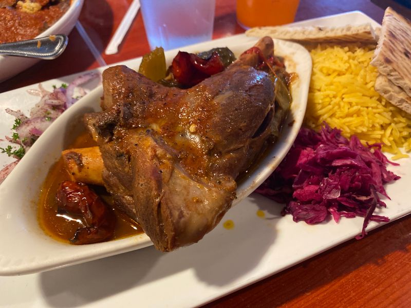 Lamb Shank With Turkish Rice