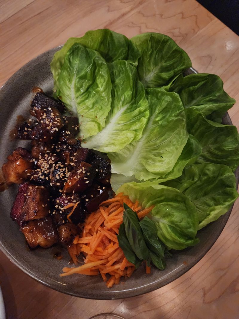 Burnt End Lettuce Wraps With Kick