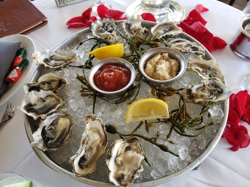 Raw Oysters on the Half Shell