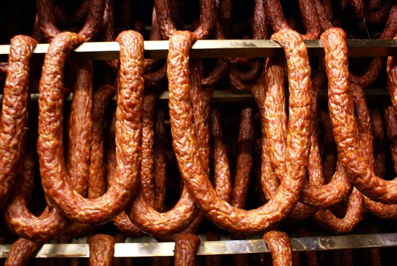 Smoked Boudin and Cracklins Plate