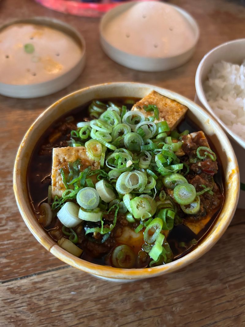 Mapo Tofu With Rice