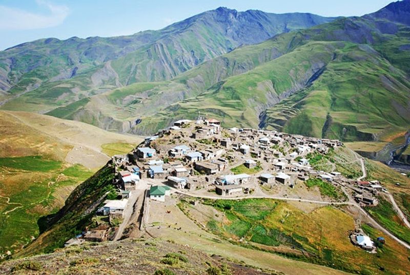 Khinalig, Azerbaijan (Greater Caucasus)