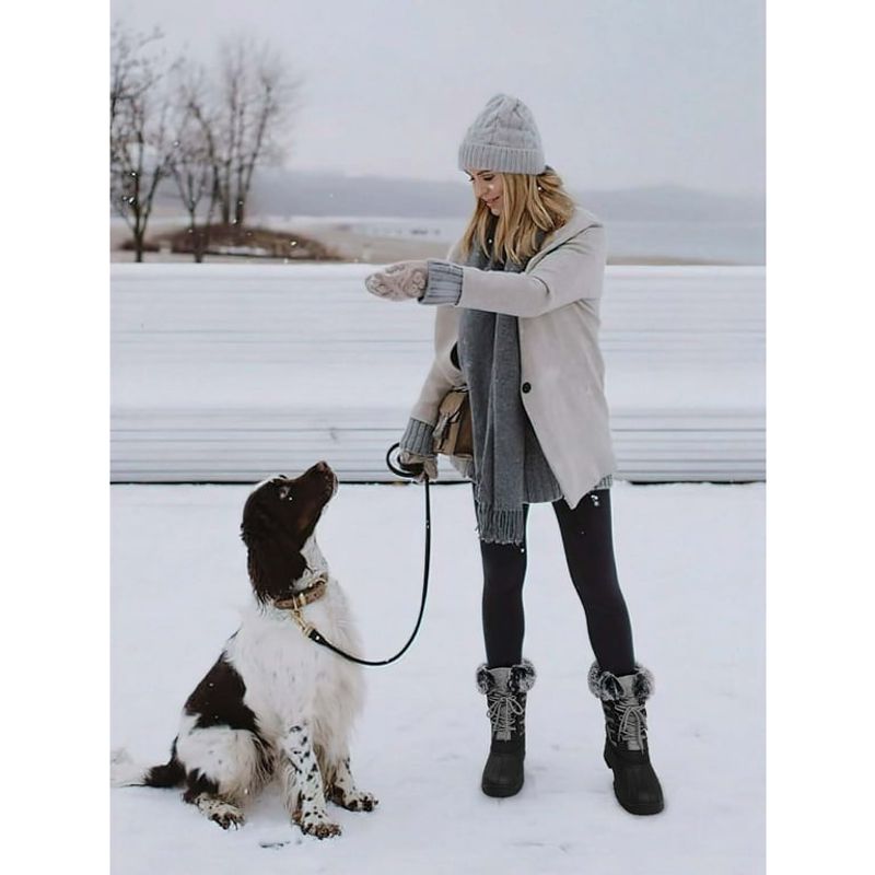 TEMOFON Winter Snow Boots