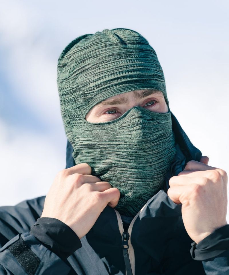Neck gaiter or knit mask (buff/balaclava)