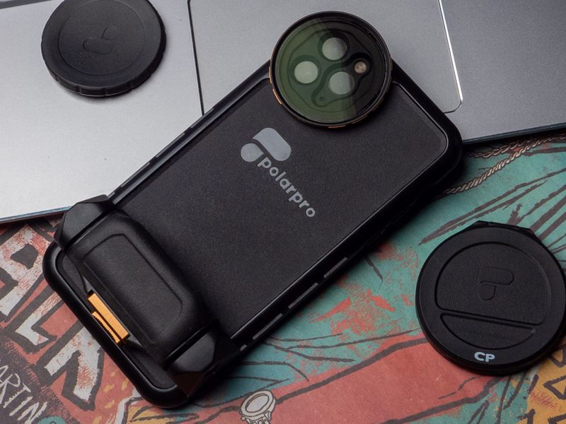 PolarPro LiteChaser Pro Case + Filter System (plus optional Grip)