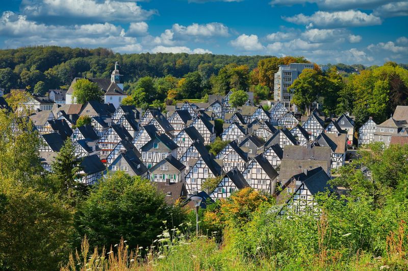 Freudenberg (North Rhine-Westphalia) - Alter Flecken storybook symmetry