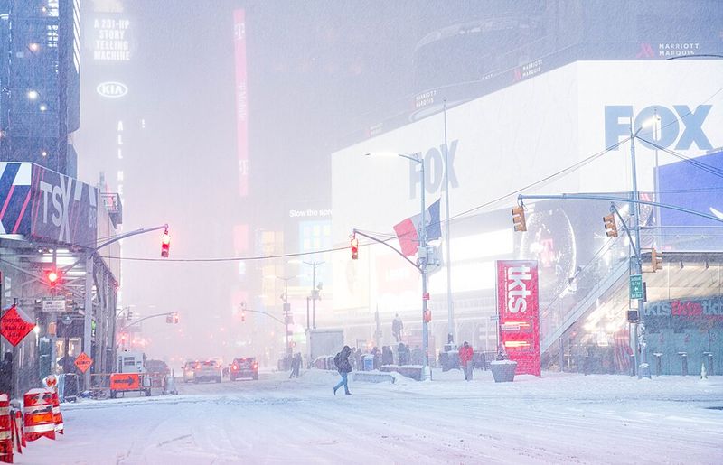 Areas Most at Risk for Extreme Snow Accumulations