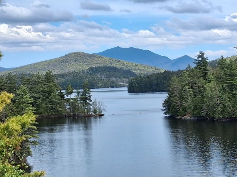 Upper Saranac and Weller Mountain Views