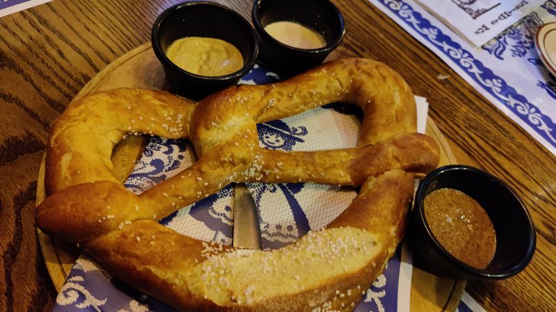 The Giant Hot Pretzel Experience