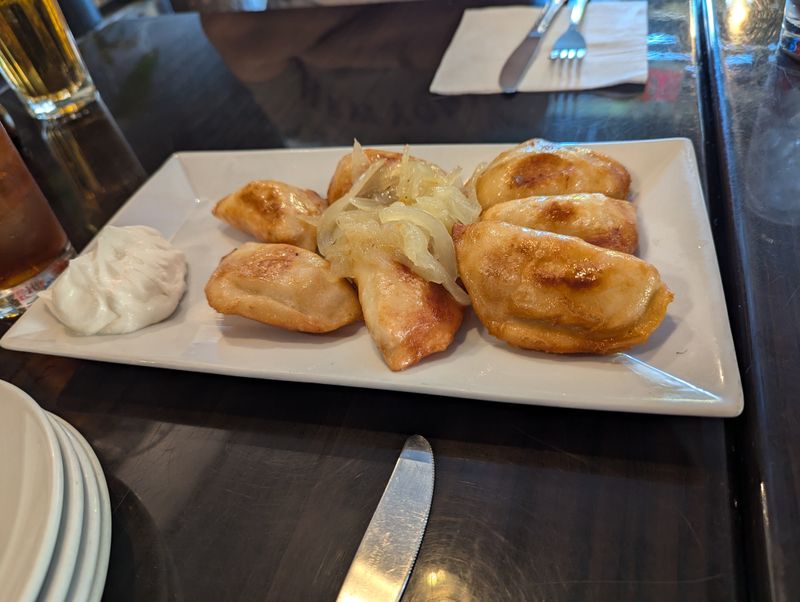 Stuffed Potato Pierogi With Bacon