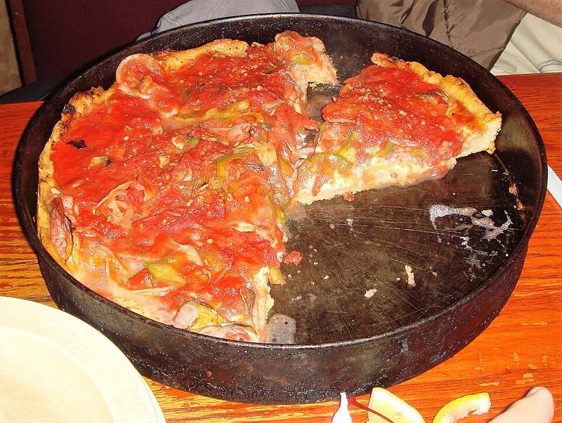 Chicago, Illinois - Deep-Dish Pizza