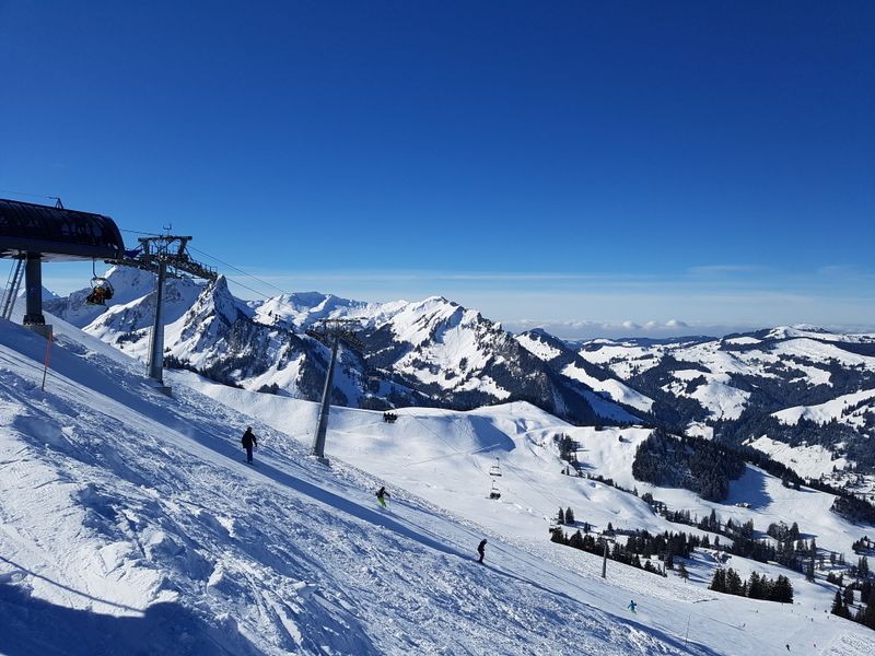 Switzerland — Alps Skiing & Scenic Snowfields