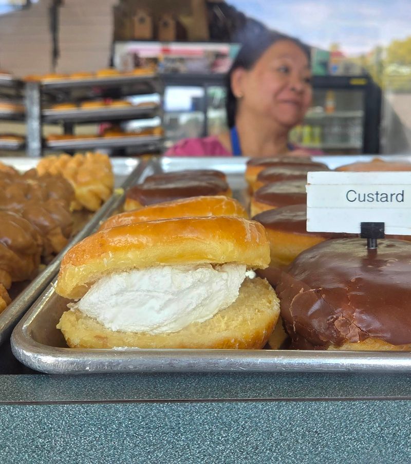 Custard-Filled Bismark