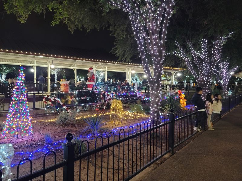 McCormick-Stillman Railroad Park Lights: Whimsical Rides