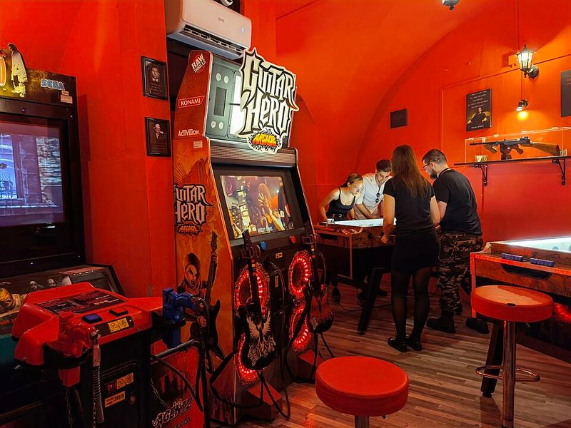 Arcade bars on tournament night