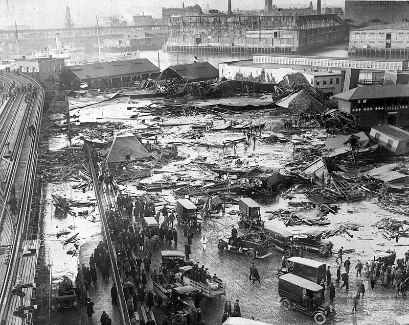 The Great Molasses Flood (Boston, 1919)