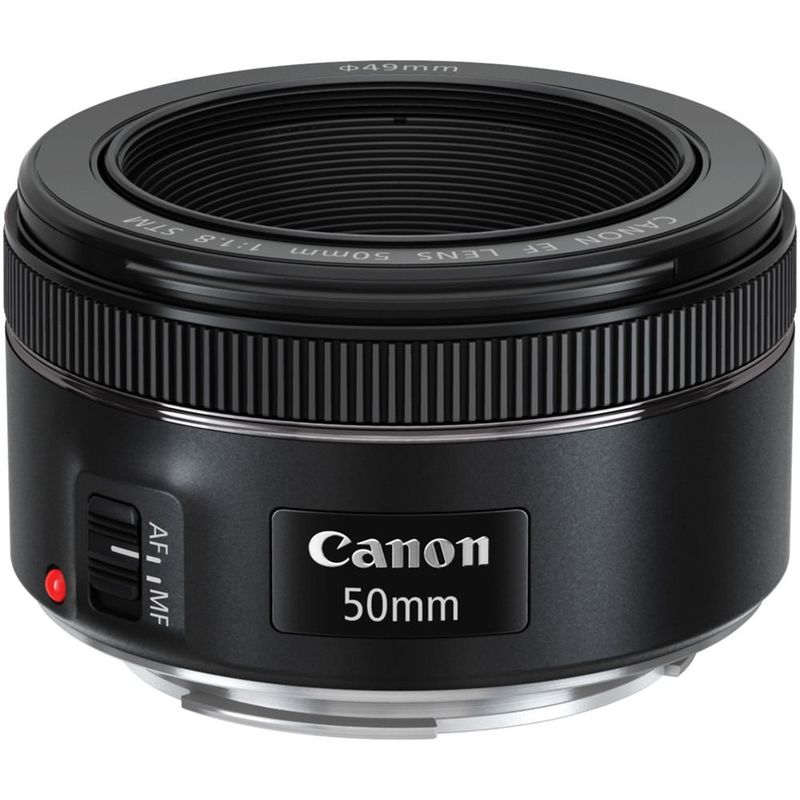 Canon EF 50mm f/1.8 STM (with adapter on mirrorless)