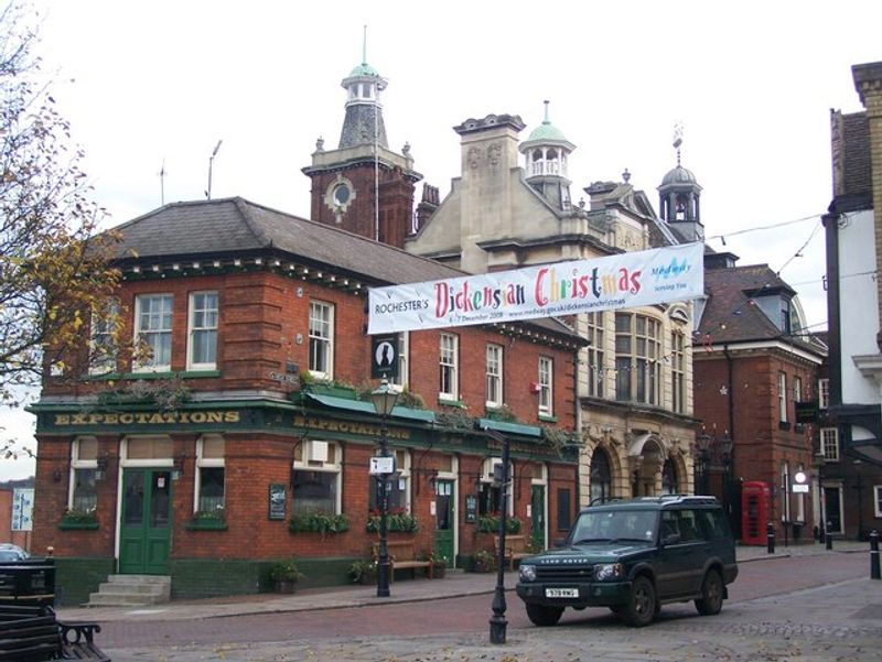 Carol Singing At The Pub