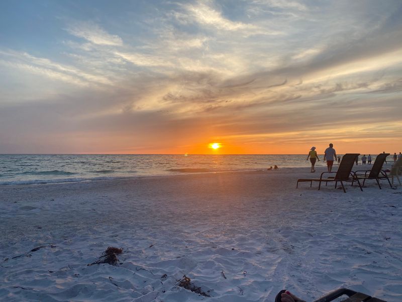 Sunset Ritual at Manatee Public Beach