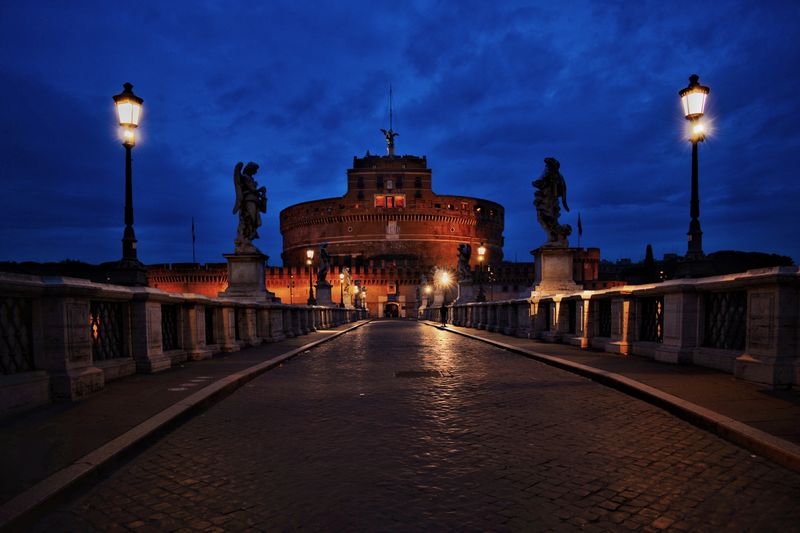 Ponte Sant’Angelo – Rome, Italy